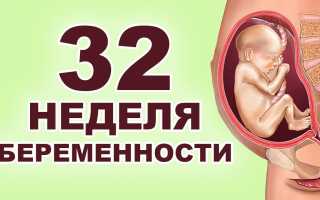 32 неделя беременности