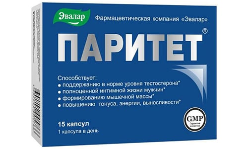 Состав препарата Паритет представлен растительными компонентами, которые способствуют улучшению либидо